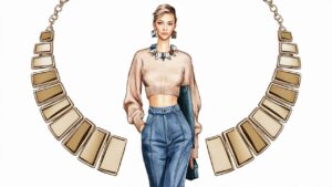 Modne swetry z kaszmiru i crop topy: idealne połączenie stylu